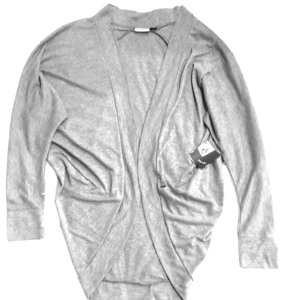 NWT Super Soft Volcom Cardigan/Shell